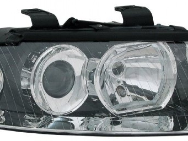 Audi A4 B6  2001.01.01-2004.10.31 utángyártott új jobb első fényszóró XENON/H7 (motor és elektronika nélkül) TYC