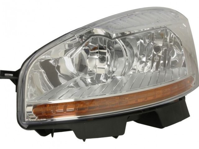 Citroen C4 Picasso 2006.10.01-2010.10.31 utángyártott új bal első fényszóró H1/H7 (motorral) TYC