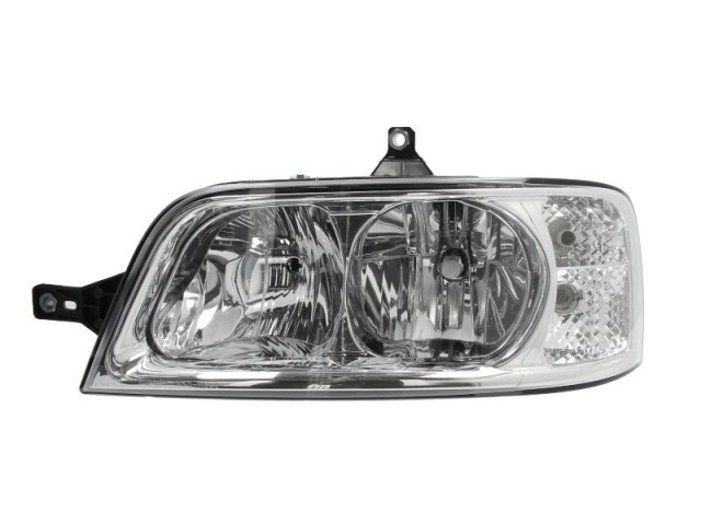 Citroen Jumper, Fiat Ducato, Peugeot Boxer 2002.01.01-2006.06.30 utángyártott új bal első fényszóró H1/H7 (belülr. áll.) AYFAR