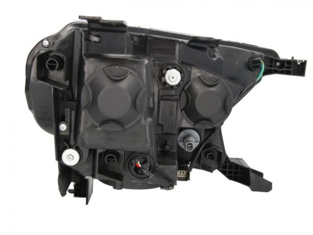 Ford Ranger 2016- utángyártott új bal első fényszóró H7/H15 fek.h. (belülről áll. is) DEPO