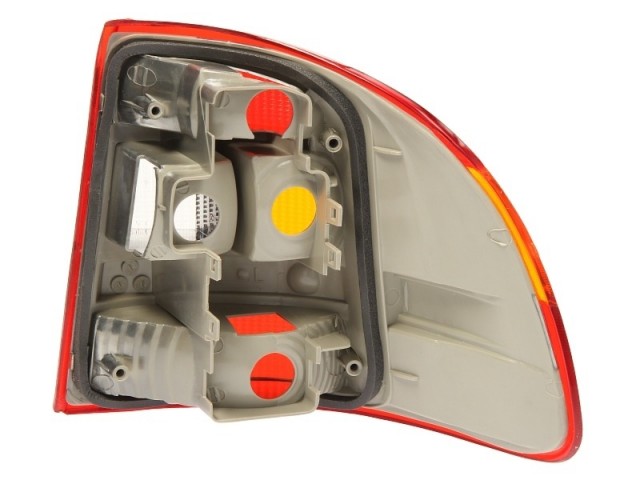 Opel Astra F 1991.09.01-1994.08.31 utángyártott új bal hátsó lámpa üres, 4 ajt.+Cabrio DEPO
