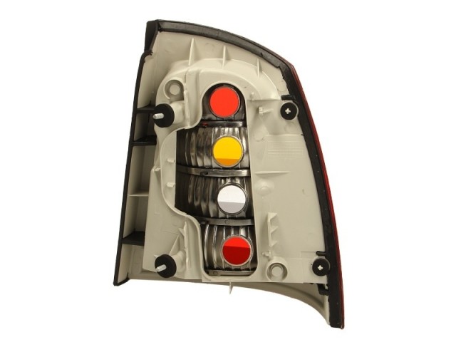 Opel Astra G 1997.09.01-2003.08.31 utángyártott új bal hátsó lámpa üres (4 ajtós) DEPO