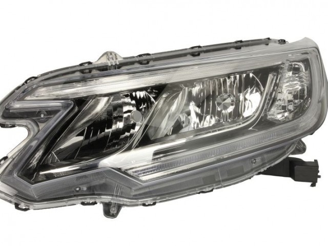 Honda CR-V IV. 2015.01.01-2016.11.01 utángyártott új bal első fényszóró HB3/H11+LED (belülről is áll.) DEPO