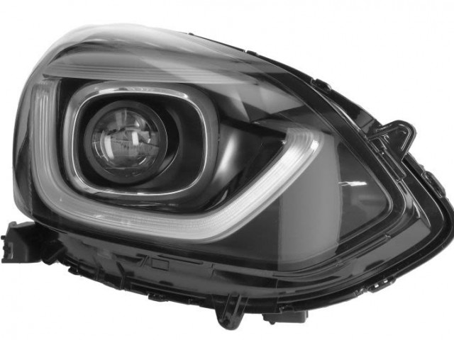 Honda Jazz GR 2020- utángyártott új jobb első fényszóró LED (motorral) DEPO
