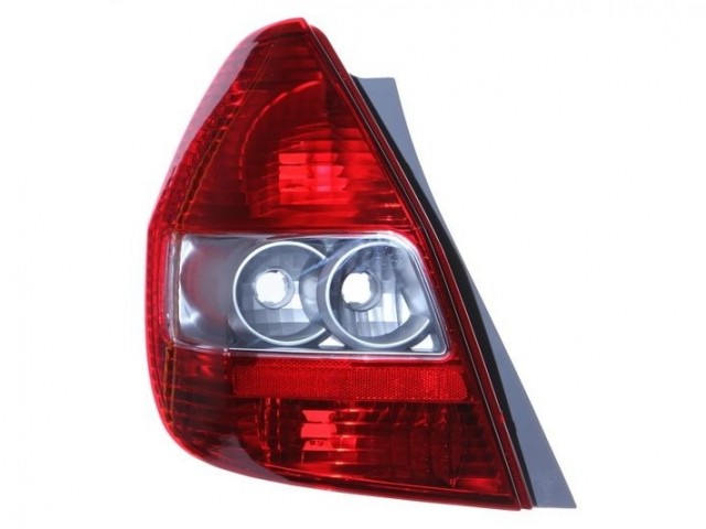 Honda Jazz 2002.01.01-2008.09.30 utángyártott új bal hátsó lámpa üres (nem rózsaszín) DEPO