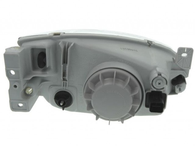 Hyundai Elantra 1999-2001 utángyártott új bal első fényszóró H4 (belülr. áll.) DEPO