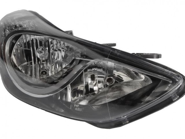 Hyundai Elantra 2010.04.01-2015.01.01 utángyártott új jobb első fényszóró H7/H1 (motoros) DEPO