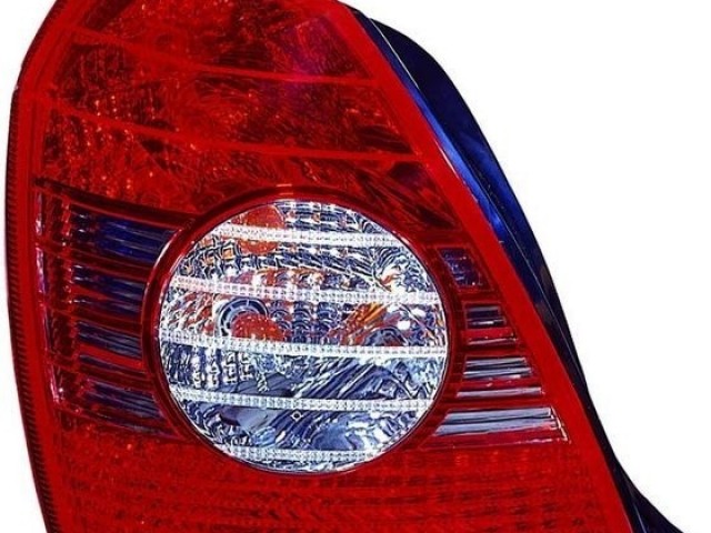 Hyundai Elantra 2003.01.01-2006.09.30 utángyártott új jobb hátsó lámpa üres (4 ajtós) DEPO