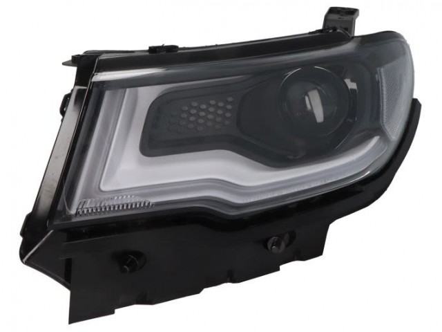 Jeep Compass 2017-2021 utángyártott új bal első fényszóró HB3/LED (motorral) DEPO
