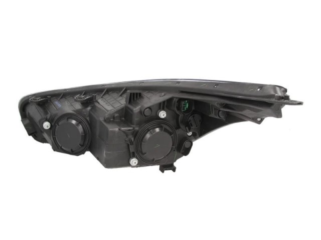 Kia Ceed 2012.04.01-2018.06.30 utángyártott új jobb első fényszóró 3H7 stat. kanyark. fekete h. (motorral) DEPO