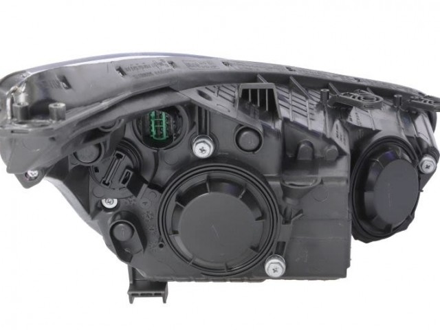 Kia Ceed 2012.04.01-2018.06.30 utángyártott új bal első fényszóró 3H7 fekete házas (motorral) DEPO