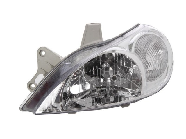 Kia Rio 2000.04.20-2002.08 utángyártott új bal első fényszóró H4  (motoros) DEPO