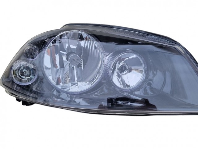 Seat Cordoba, Ibiza 2002-2006 utángyártott új jobb első fényszóró H3/H7 fekete házas (motoros) TYC