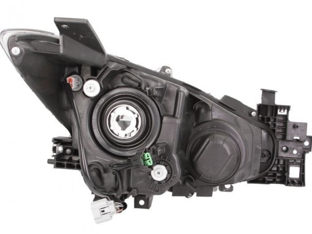 Mazda 3 2013.04.01-2017.01.01 utángyártott új bal első fényszóró H11/H15 (motoros) DEPO