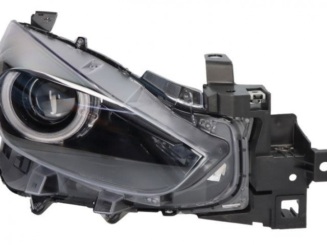 Mazda 3 2017.02.01-2019.02.28 utángyártott új jobb első fényszóró LED 4/5a. (motorral) DEPO