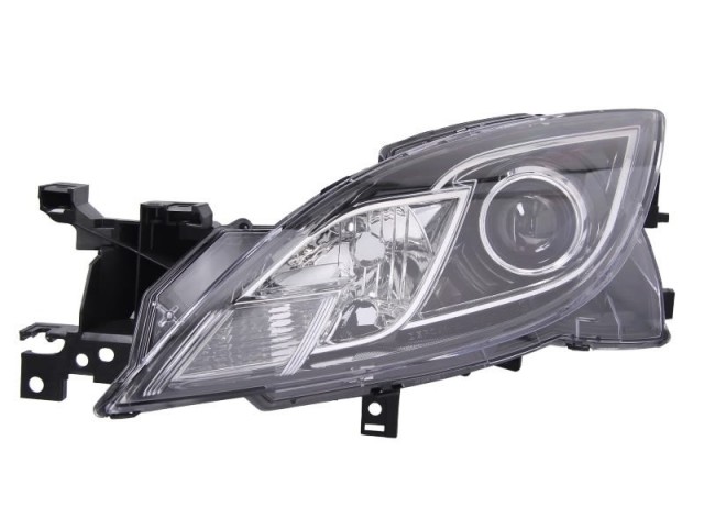 Mazda 6 2007.09.01-2010.02.28 utángyártott új bal első fényszóró H9/H11 (motoros) DEPO