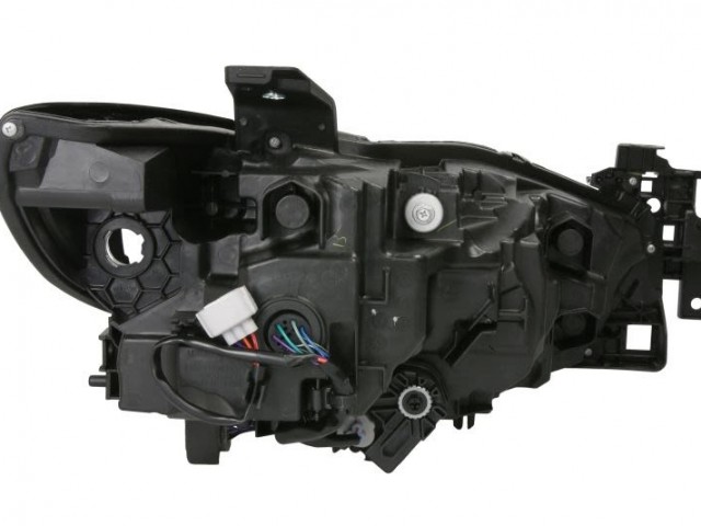 Mazda 6 2018-2024 utángyártott új bal első fényszóró 2 féle LED funkció (motorral) DEPO