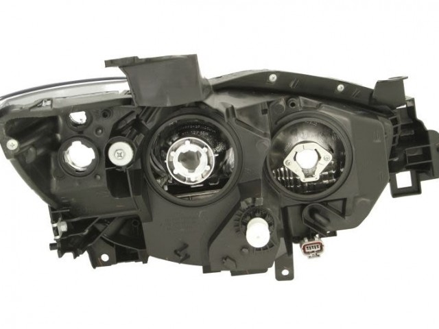 Mazda CX-5 2011-2015 utángyártott új bal első fényszóró H11/H15+nappalif. (motoros) DEPO
