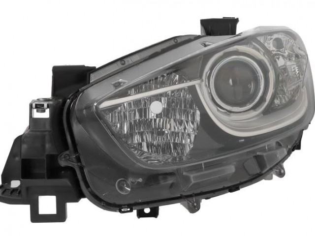 Mazda CX-5 2015.08.01-2016.10.30 utángyártott új bal első fényszóró D4S Bi-Xenon (motoros) DEPO