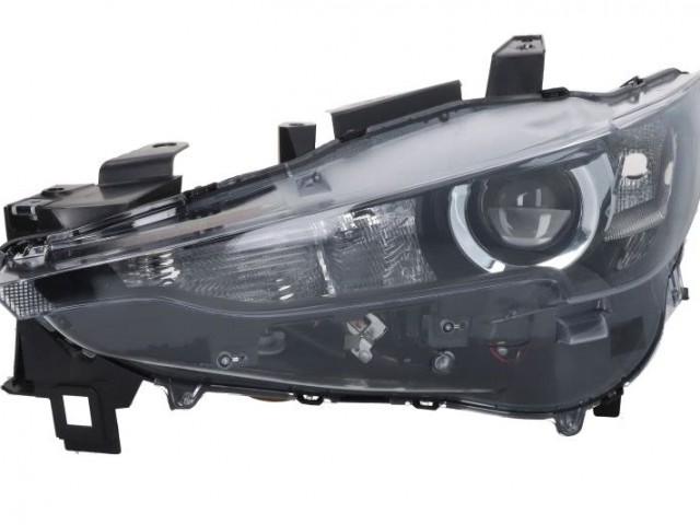 Mazda CX-5 2016.11.01-2025.09.30 utángyártott új bal első fényszóró LED+W21/5W+WY21W DEPO