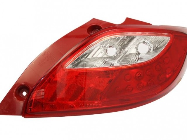 Mazda 2 2007.11.01-2013.12.31 utángyártott új jobb hátsó lámpa üres DEPO