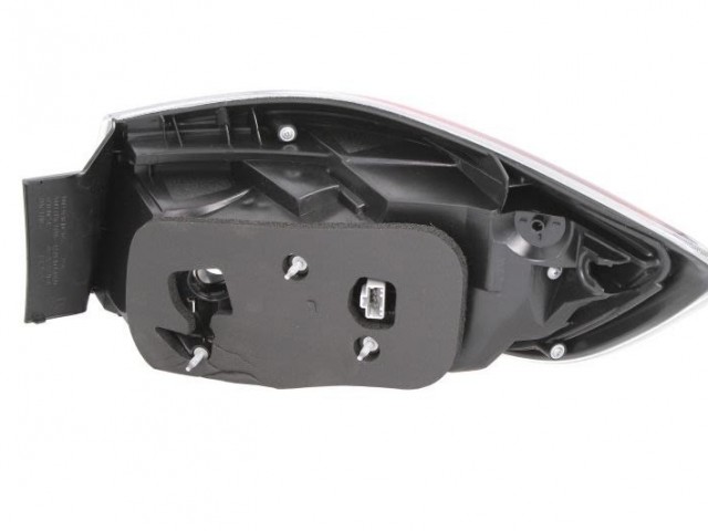 Mazda 3 2009.04.01-2011.10.31 utángyártott új bal hátsó külső lámpa 4a. LED-es ezüst DEPO