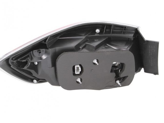 Mazda 3 2009.04.01-2011.10.31 utángyártott új jobb hátsó külső lámpa 4a. LED-es ezüst DEPO