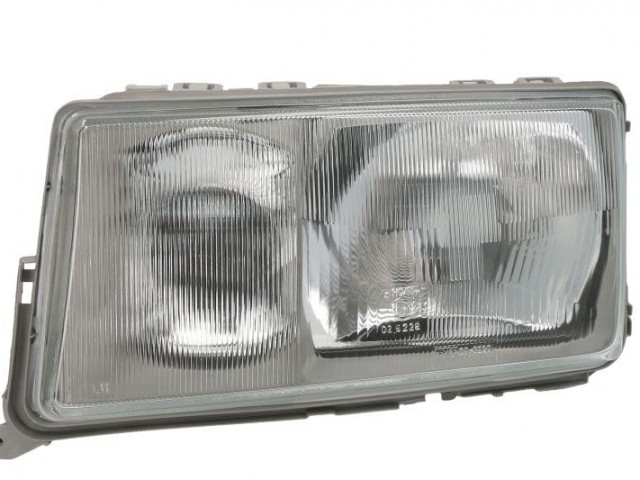 Mercedes Benz W201  1983.01.01-1993.05.31 utángyártott új bal első fényszóró H4/H3 DEPO