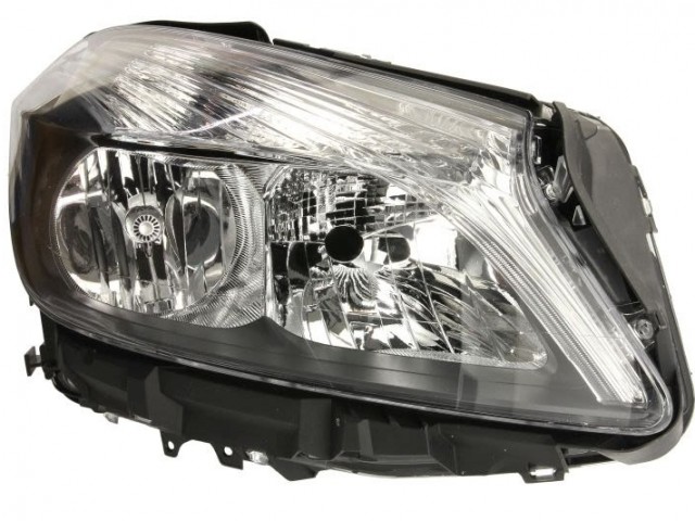 Mercedes Benz A-Class (W176)  2012.09.01-2018.05.03 utángyártott új jobb első fényszóró H7/H15 (motorral) DEPO