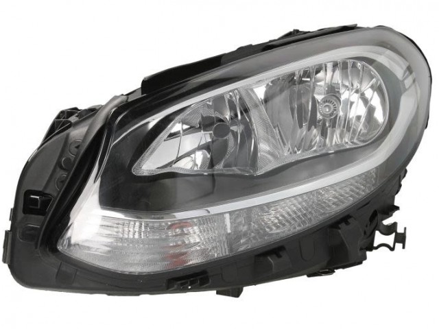 Mercedes Benz B-Class W246 2014.11.01-2018.12.02 utángyártott új bal első fényszóró 2H7 (motorral) DEPO