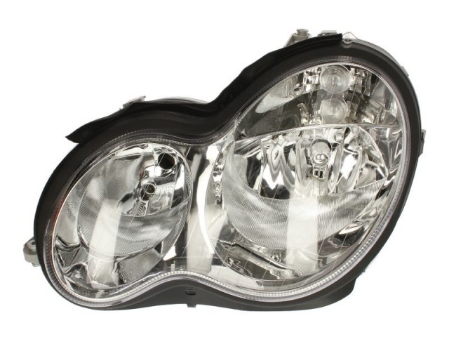 Mercedes Benz W203 C-Class 2000.06.01-2006.12.31 utángyártott új bal első fényszóró 2H7 4a./kombi (sima üveges) DEPO