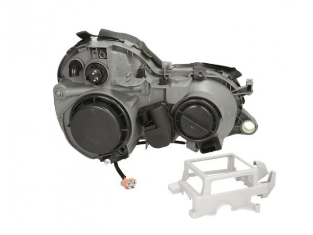 Mercedes Benz C208 CLK 1997.06.01-2002.04.30 utángyártott új bal első fényszóró D2S/H7 motorral DEPO