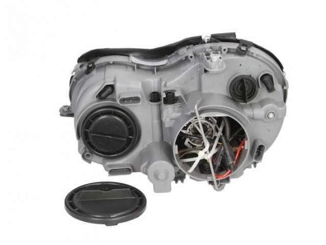 Mercedes Benz C209 CLK  2008-2010.02.28 utángyártott új jobb első fényszóró XENON motorral  DEPO