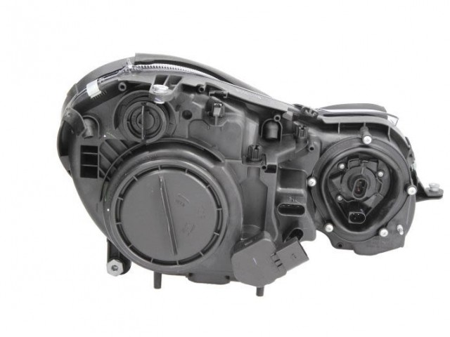 Mercedes Benz E-Class W211 2002.04.01-2006.06.30 utángyártott új bal első fényszóró 2H7 (motorral) DEPO