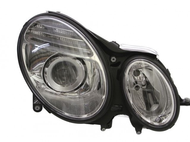 Mercedes Benz E-Class W211 2006.07.01-2009.02.02 utángyártott új jobb első fényszóró 2H7 (motorral) DEPO