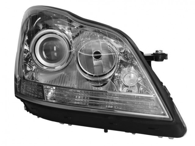 Mercedes Benz X164 GL  2006.01.01-2012.08.31 utángyártott új jobb első fényszóró 2H7 (manuális) DEPO