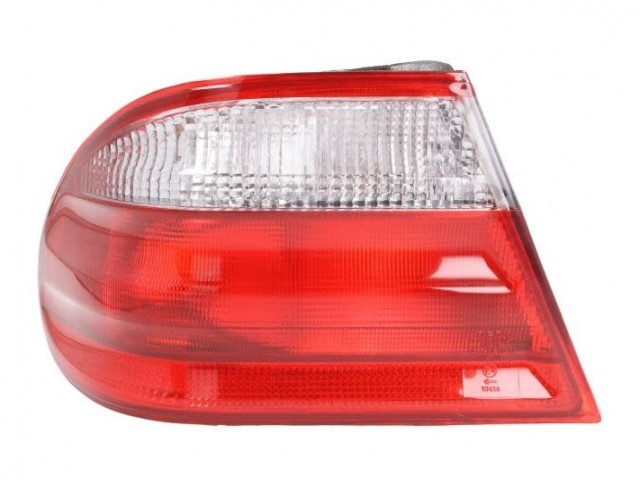 Mercedes Benz E-Class W210 1999.07.01-2002.03.31 utángyártott új bal hátsó külső lámpa fehér/piros DEPO