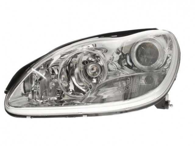 Mercedes Benz W220 S  2002-2005.08.31 utángyártott új bal első fényszóró 3H7  (motorral) DEPO