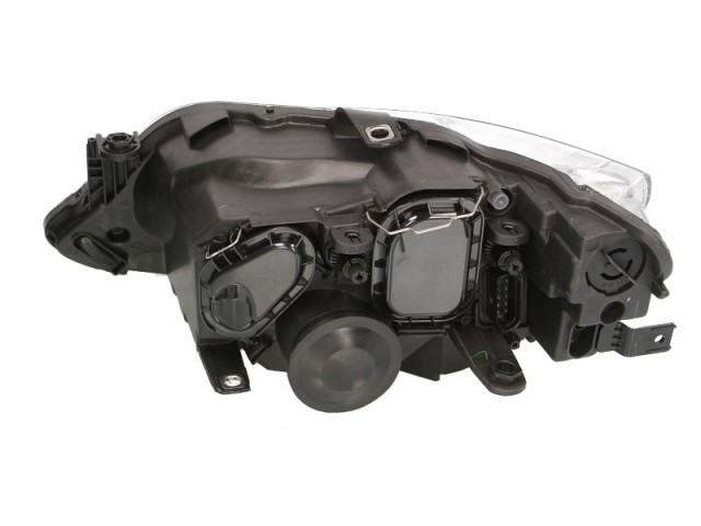 Seat Ibiza 6J 2008.05.01-2012.03.23 utángyártott új jobb első fényszóró 2H7 króm házas (motoros) DEPO