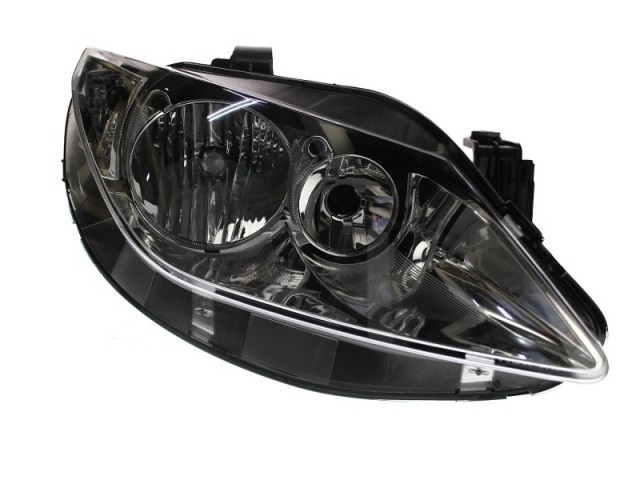 Seat Ibiza 6J 2008.05.01-2012.03.23 utángyártott új jobb első fényszóró 2H7 króm házas (motorral) TYC