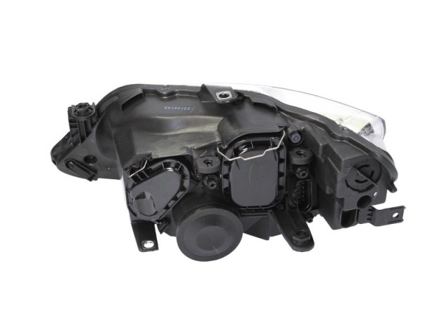 Seat Ibiza 6J 2008.05.01-2012.03.23 utángyártott új jobb első fényszóró 2H7 fekete házas (motoros) DEPO