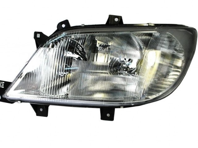 Mercedes Benz Sprinter   2000.04.01-2002.08 utángyártott új bal első fényszóró H7/H1+H1 ködfény DEPO