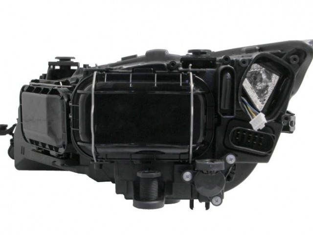 Seat Leon 5F 2017.01.01-2020.02.01 utángyártott új jobb első fényszóró 2H7+LED (motorral) DEPO