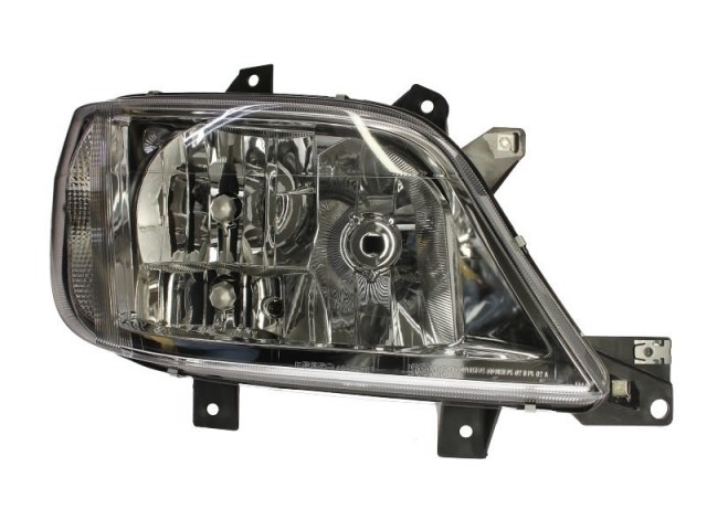 Mercedes Benz Sprinter   2002.09-2006.05.30 utángyártott új jobb első fényszóró H7/H3+H7 ködfény  DEPO