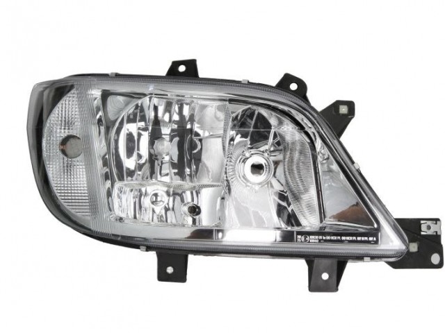 Mercedes Benz Sprinter 2002.09-2006.05.30 utángyártott új jobb első fényszóró H7/H3  DEPO
