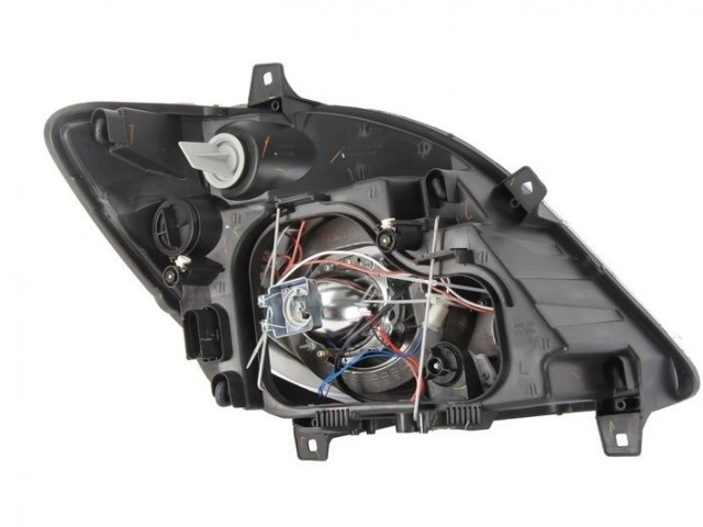 Mercedes Benz Sprinter 2006.06.01-2013.09.07 utángyártott új bal első fényszóró D1S/H7 Xenon (motoros) DEPO