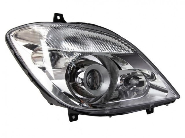 Mercedes Benz Sprinter 2006.06.01-2013.09.07 utángyártott új jobb első fényszóró D1S/H7 Xenon (motoros) DEPO