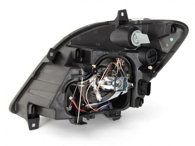 Mercedes Benz Sprinter 2006.06.01-2013.09.07 utángyártott új jobb első fényszóró D1S/H7 Xenon (motoros) DEPO