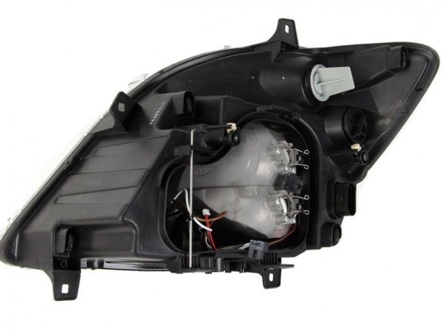 Mercedes Benz Sprinter 2006.06.01-2013.09.07 utángyártott új jobb első fényszóró 2H7 ködlámpa nélk. (motoros) DEPO