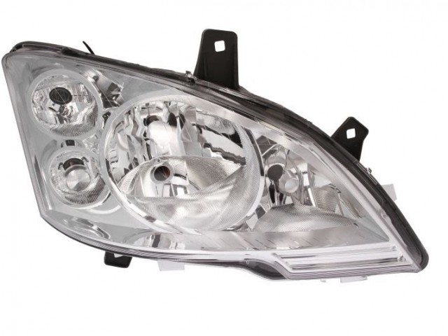 Mercedes Benz W639 Viano  2010.10.23-2014.01.31 utángyártott új jobb első fényszóró 3H7 nappali f. (motorral) DEPO